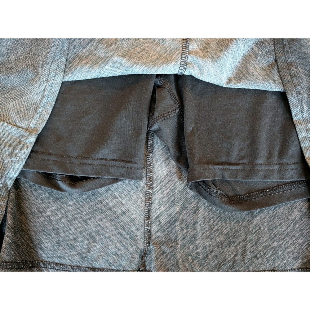 Adidas Women's Skort Golf/Sport Size Large Black Gray - Picture 3 of 6